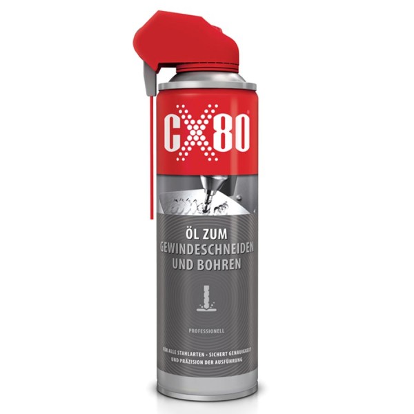 Öl zum Gewindeschneiden und Bohren - 500ml - CX80 - Schmiermittel